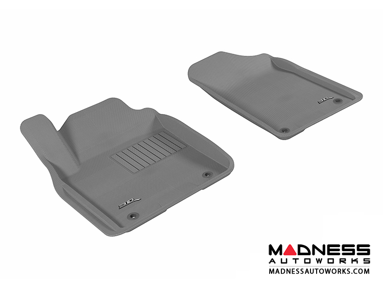 Infiniti QX80/ QX56 Floor Mats (Set of 2) - Front - Gray by 3D MAXpider